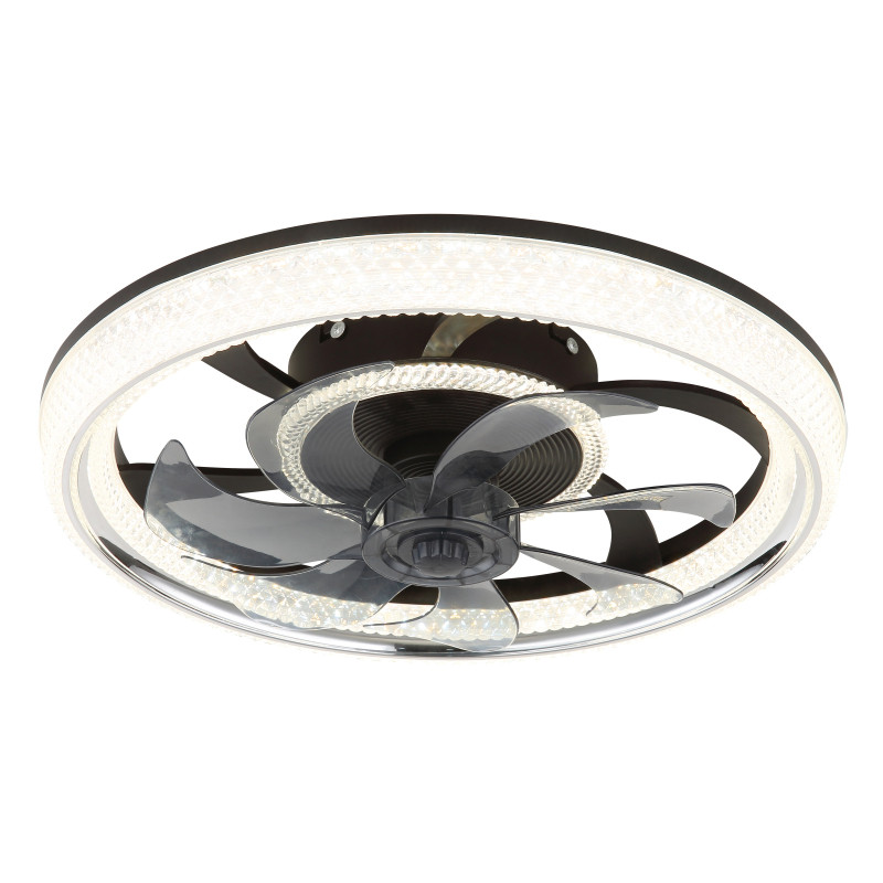 Ventilator de interior CIRILLA - Art. 03644, Globo, Alb/Negru
