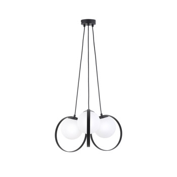 Suspensie de interior Bubble - Art. 3100200, Viokef, Alb/Negru