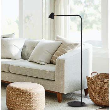 Lampadar de interior Enzo - Art. 4281000, Viokef, Negru