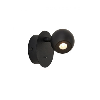 Aplică de interior Sebastian - Art. 4270800, Viokef, Negru