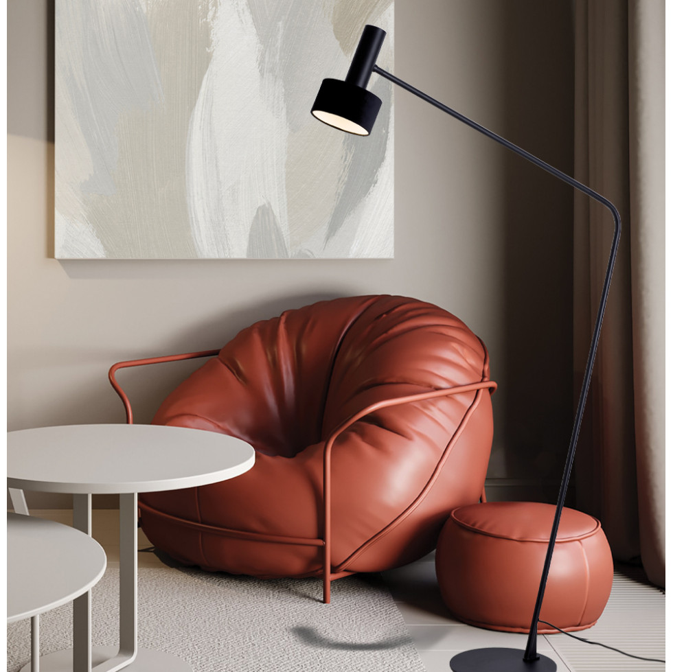 Lampadar de interior Arietta - Art. 4258400, Viokef, Negru