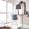 Lampadar de interior Cobbe - Art. 4175000, Viokef, Negru