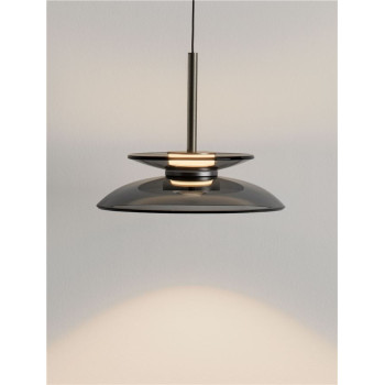 Pendul de interior Esti - Art. 9088217, Nova Luce, Nichel/Fumuriu