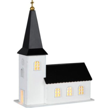 Decorațiune CHURCHILL LED  - Art. 650-00, Eglo, Alb/Negru