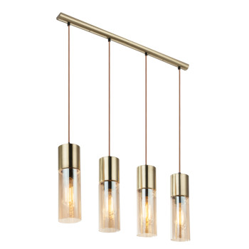 Suspensie de interior ANNIKA - Art. 21000-4HM, Globo, Auriu/Chihlimbar