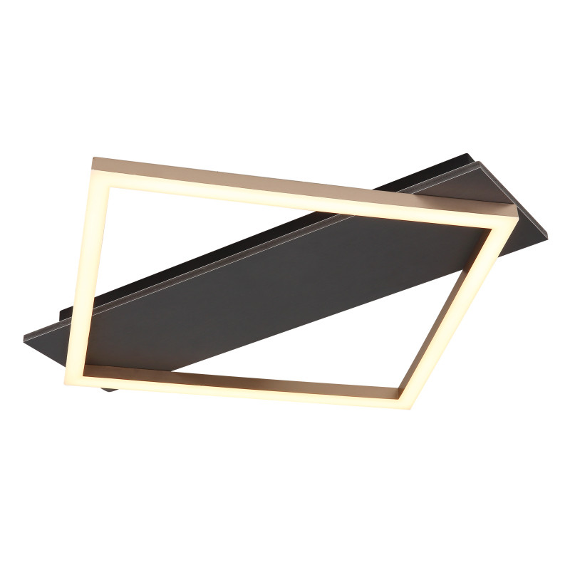 Plafonieră de interior BEATRIX I - Art. 67330G-18, Globo, Negru/Gri