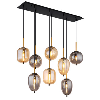 Suspensie de interior BLACKY - Art. 15345-8A, Globo, Negru