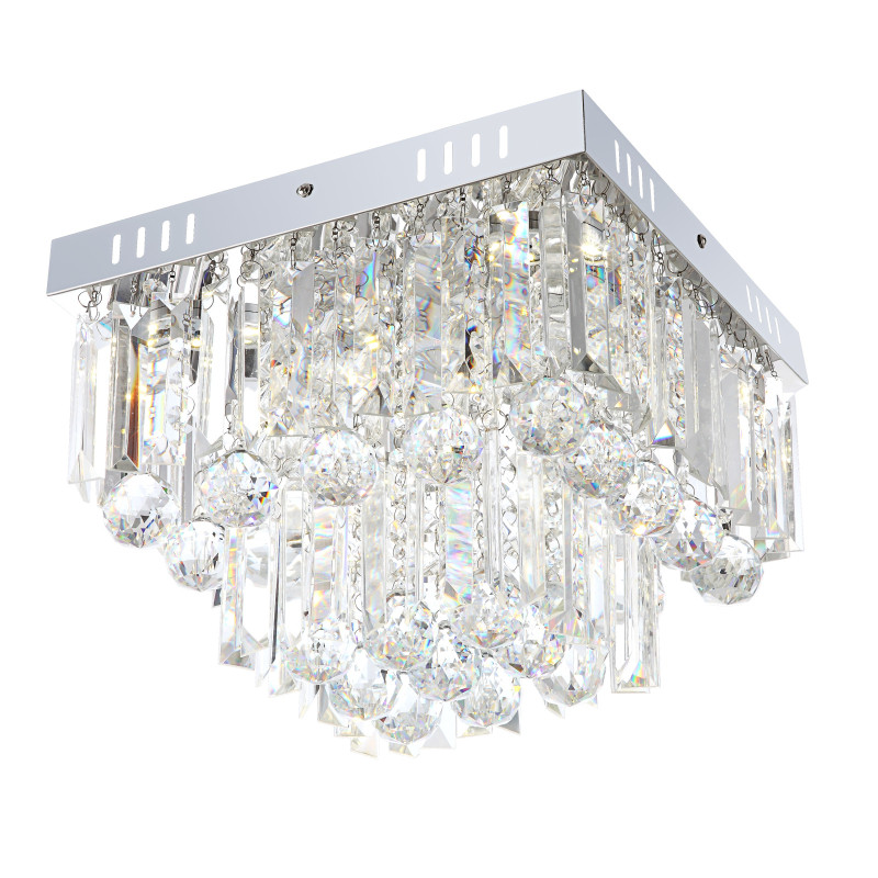 Plafonieră de interior CLEO - Art. 68594-6A, Globo, Transparent