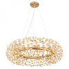 Lustra Globo Katrina, auriu, cristale K9, 20xG9, D.80 cm, 64135H3