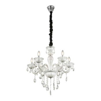 Candelabru de interior TEEJAY - Art. 64118-6, Globo, Alb
