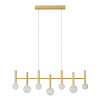 Lustra Redo Bolla, auriu mat, LED CCT, 32W, 3299 lumeni, 2700K/3000K, L.98 cm, 01-4552