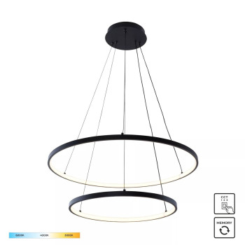 Suspensie de interior BRENO - Art. 18140BK-2, Zuma Line, Negru