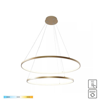 Suspensie de interior BRENO - Art. 2023200-GD, Zuma Line, Auriu