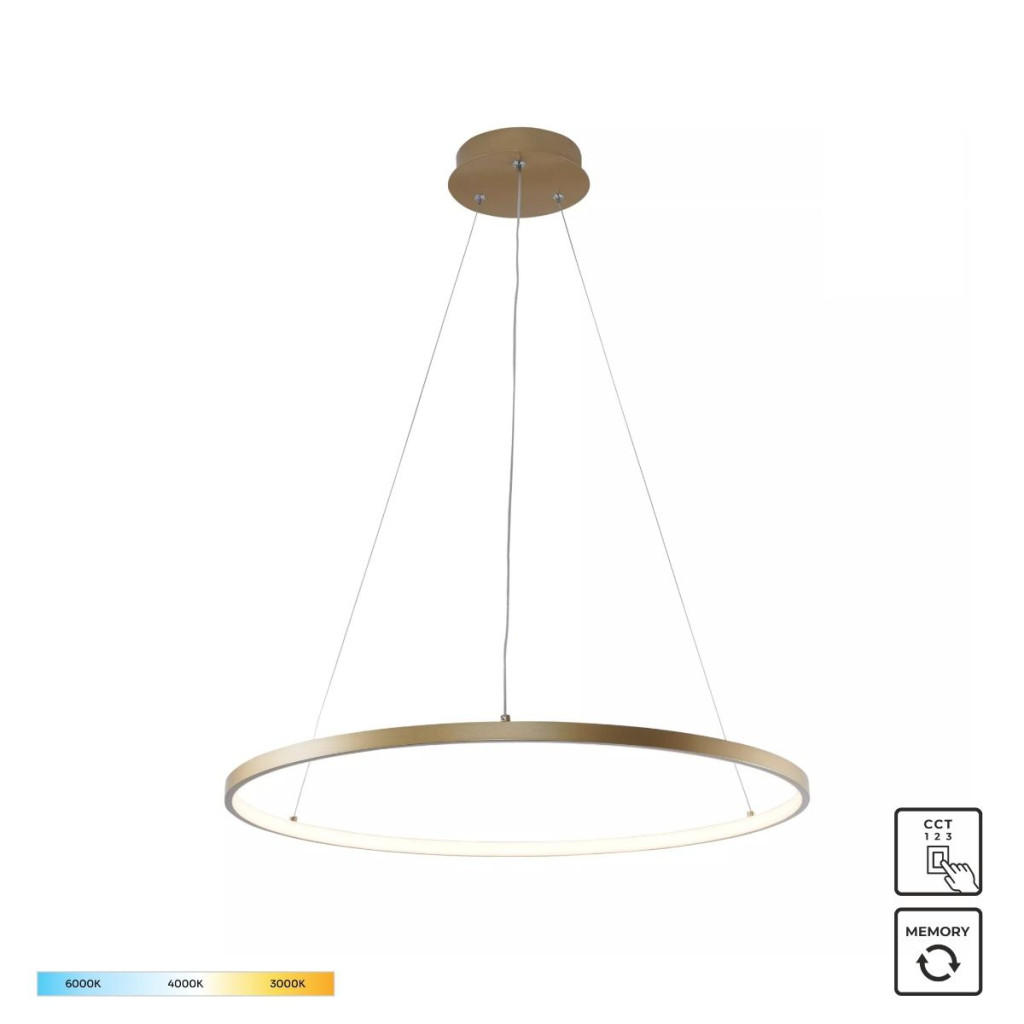 Suspensie de interior BRENO - Art. 2023201-GD60, Zuma Line, Auriu