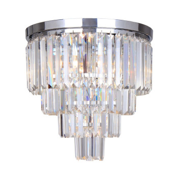 Candelabru de interior AMEDEO - Art. FC17106/4+1-CHR, Zuma Line, Crom