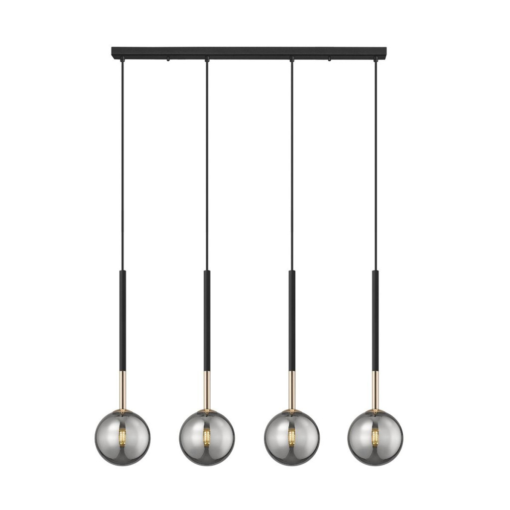 Suspensie de interior ARCTURUS - Art. P0574-04D-SDFZ, Zuma Line, Negru