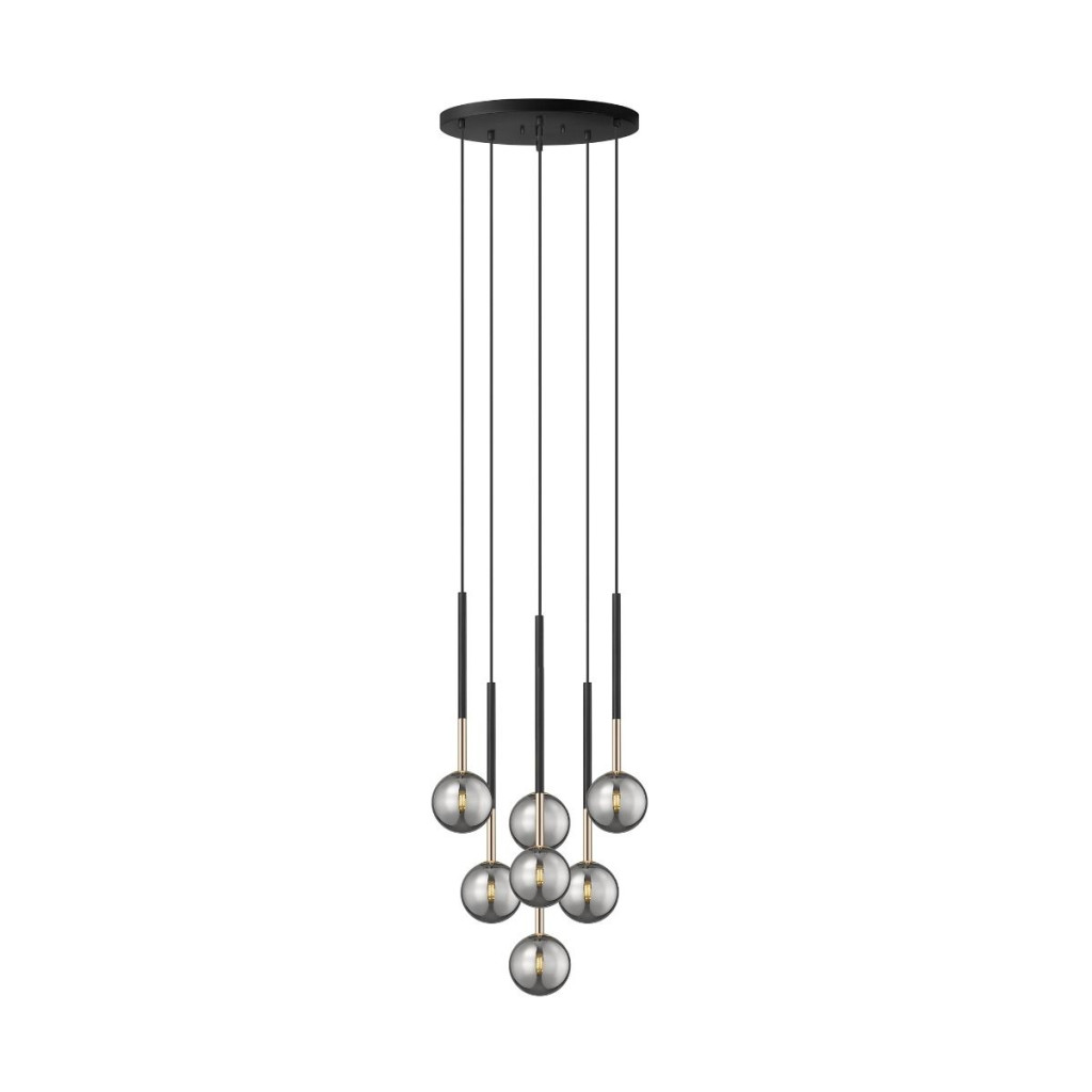 Suspensie de interior ARCTURUS - Art. P0574-07F-SDFZ, Zuma Line, Negru