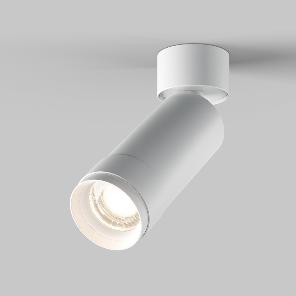 Spot aplicat Focus Zoom - Art. C055CL-L12W4K-Z-W, Maytoni, Alb