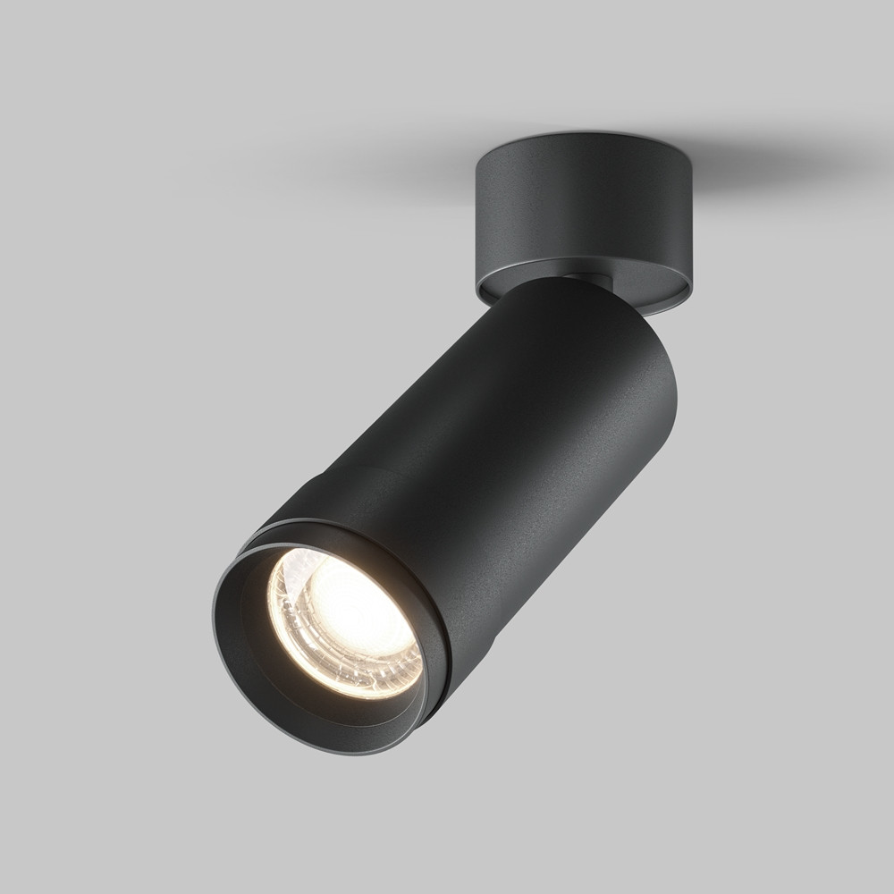 Spot aplicat Focus Zoom - Art. C055CL-L12W4K-Z-B, Maytoni, Negru