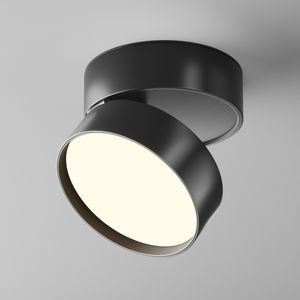 Spot aplicat Onda - Art. C024CL-18W3K-B-1, Maytoni, Negru