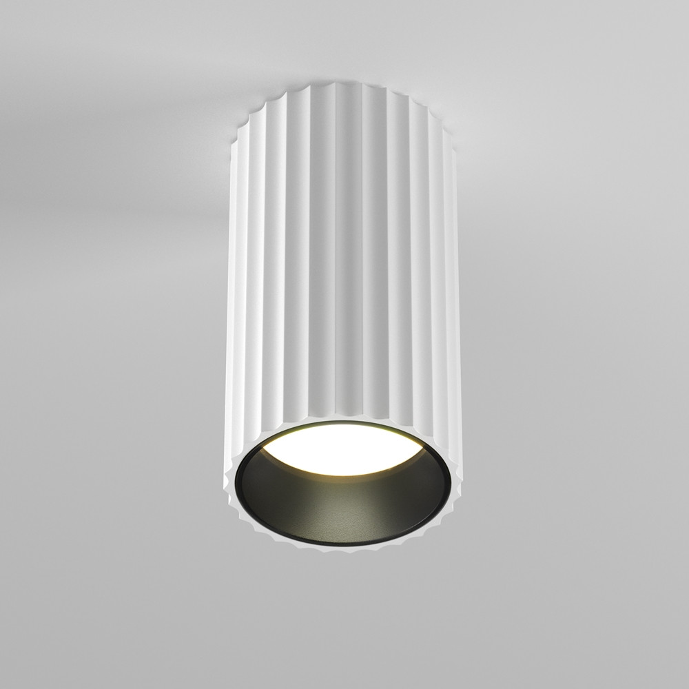 Spot aplicat Calipso - Art. C106CL-01-GU10-W, Maytoni, Alb