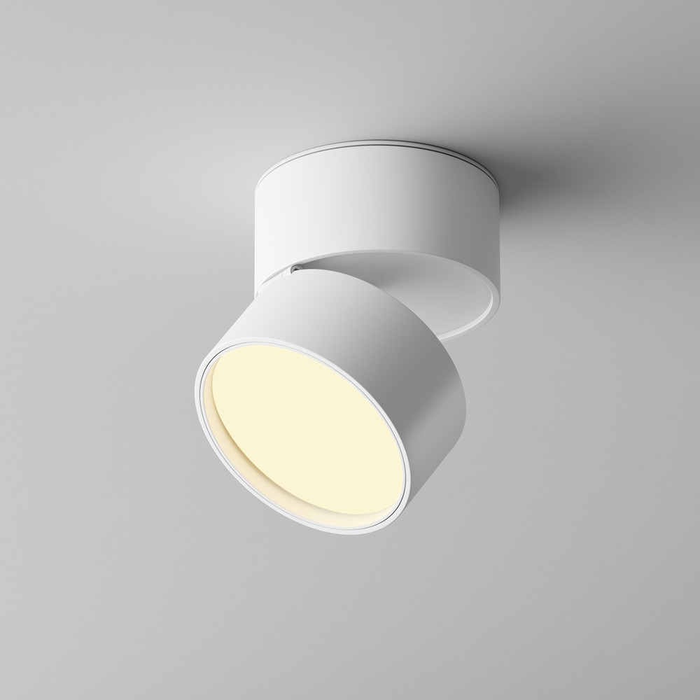 Spot aplicat Onda - Art. C024CL-12W2.7K-W-1, Maytoni, Alb