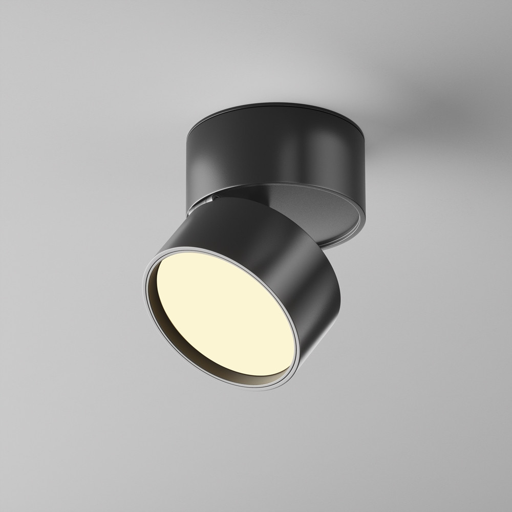 Spot aplicat Onda - Art. C024CL-12W2.7K-B-1, Maytoni, Negru