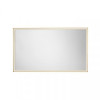 Oglinda pentru baie Ambor, auriu anodizat, LED, 49W, 2556 lumeni, alb neutru 4000K, IP44, 70x120 cm, 9006020