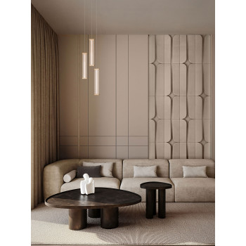 Lustra Nova Luce Pheme, auriu, LED, 13W, 910 lumeni, alb cald 3000K, D.25 cm, 9214136