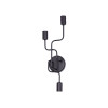 Aplică de interior K-3896 - SKADI, Kaja Lighting, Negru