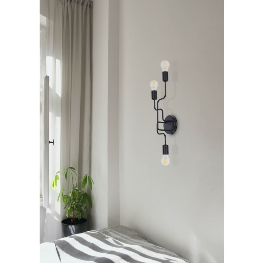 Aplică de interior K-3896 - SKADI, Kaja Lighting, Negru