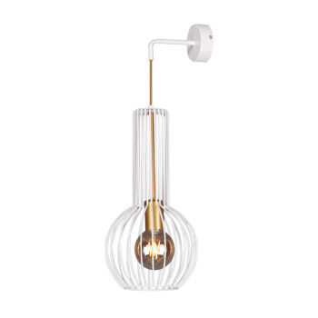 Aplică de interior K-4528 - ARVI WHITE, Kaja Lighting, Alb/Auriu