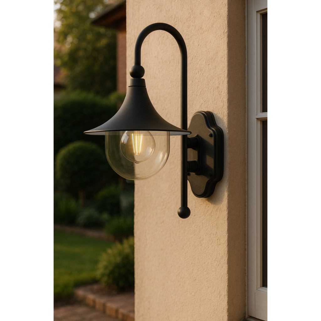 Aplică de exterior K-8130 BLACK - BOSTON, Kaja Lighting, Negru