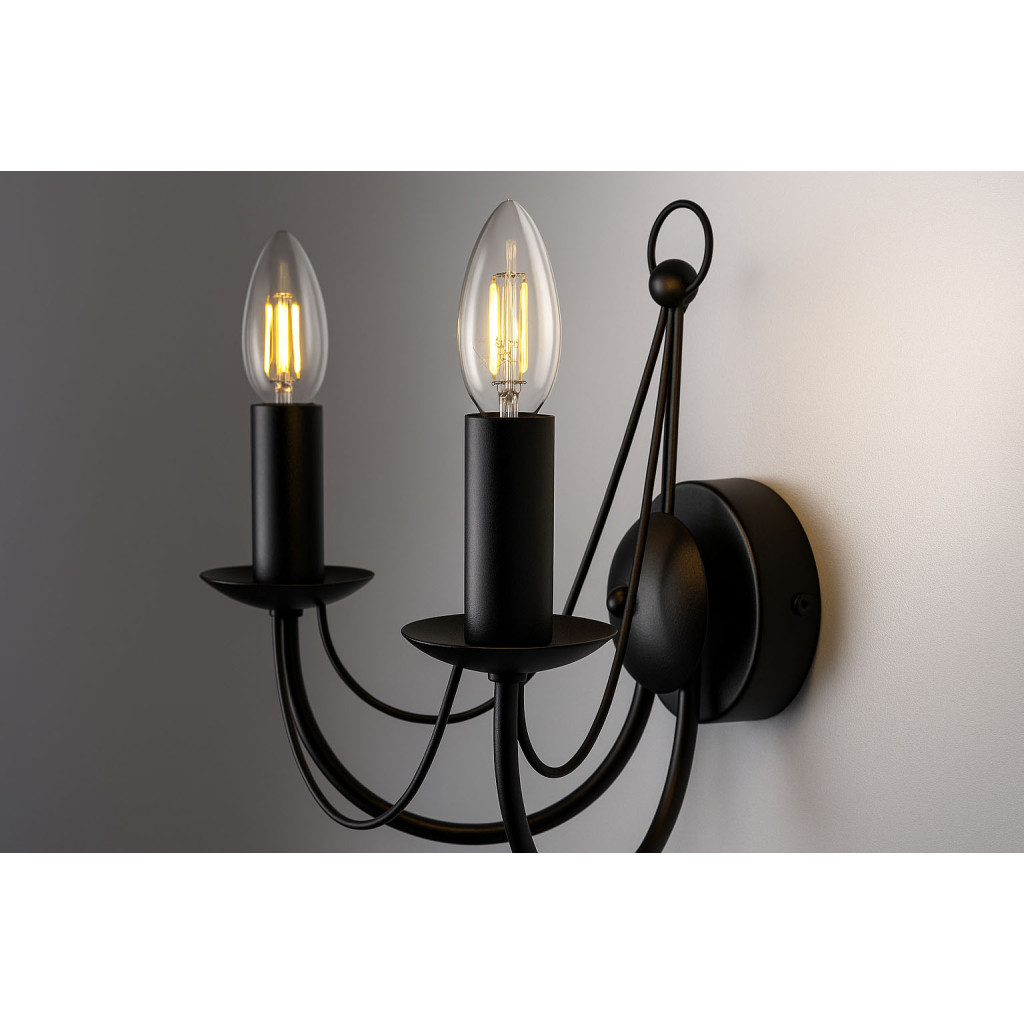 Aplică de interior K-3527 - PERSEO, Kaja Lighting, Negru