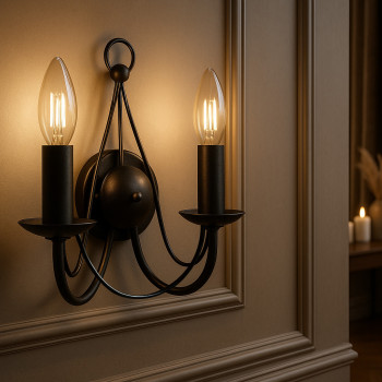 Aplică de interior K-3527 - PERSEO, Kaja Lighting, Negru