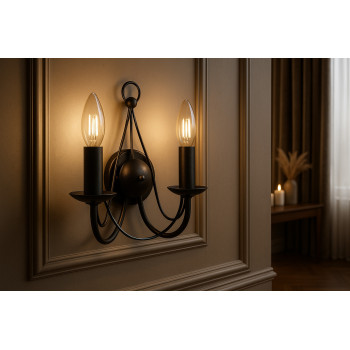 Aplică de interior K-3527 - PERSEO, Kaja Lighting, Negru