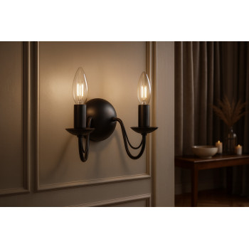 Aplică de interior K-3994 - BARTEZ, Kaja Lighting, Negru