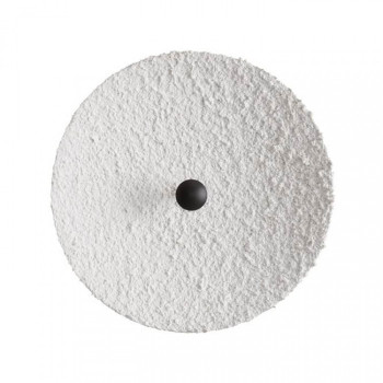 Aplica Nova Luce Velina, aspect piatra alba, LED, 5W, 310 lumeni, 3000K, D.40 cm, 9070635