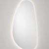 Oglinda pentru baie Lorin, forma organica, LED, 52W, 966 lumeni, alb cald 3000K, IP44, 9006115