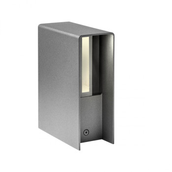 Aplica exterior Izar, gri inchis, LED, 11W, 322 lumeni, alb cald 3000K, IP65, 90647