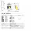Stalp exterior Toss, gri inchis, 10W, 519 lumeni, alb cald 3000K, IP65, H.30 cm, 91004