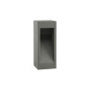 Stalp exterior Toss, gri inchis, 10W, 519 lumeni, alb cald 3000K, IP65, H.30 cm, 91004