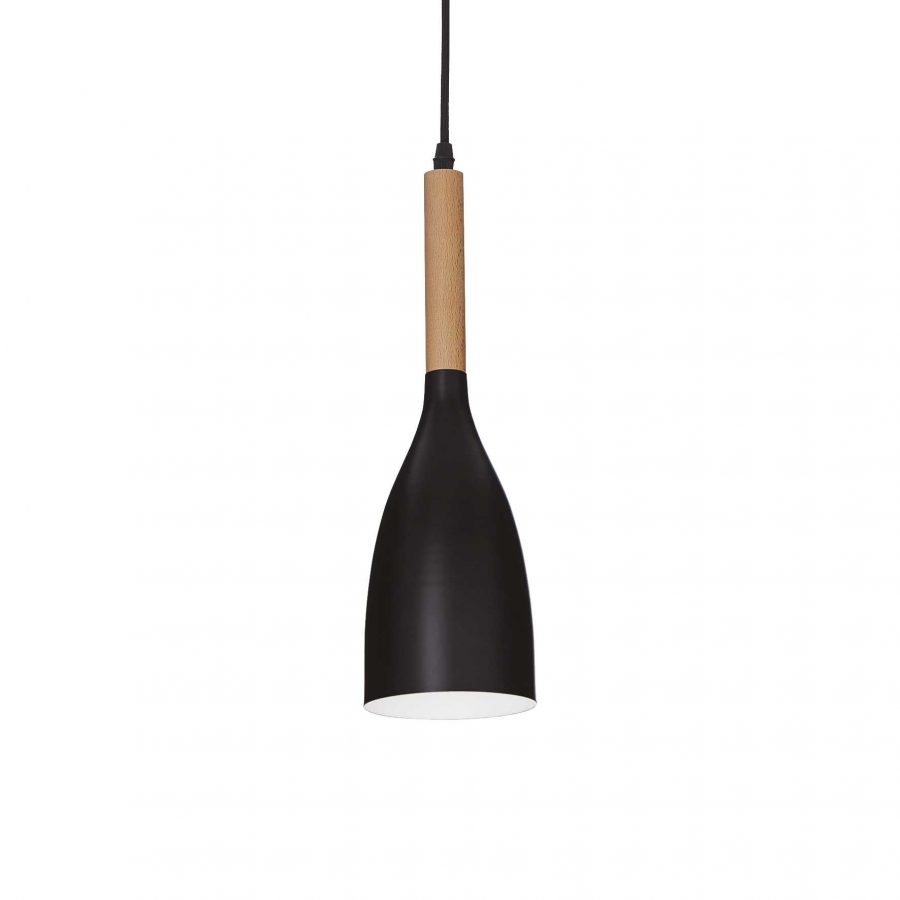 Lustră de interior MANHATTAN, Ideal Lux, E14 max 1 x 40W , culoare Negru