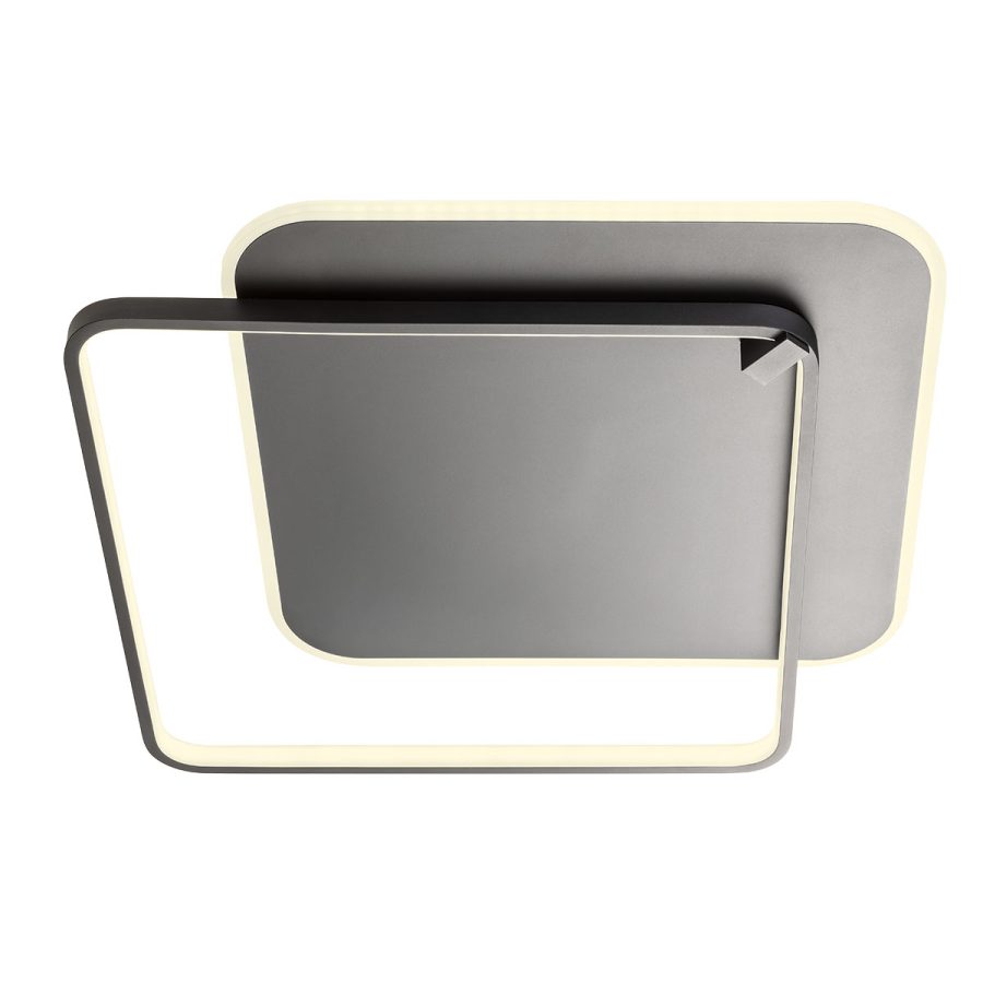 Plafonieră de interior Arp - Art. 01-2662, LED, Smarter, 45W 3000K, Sand Black