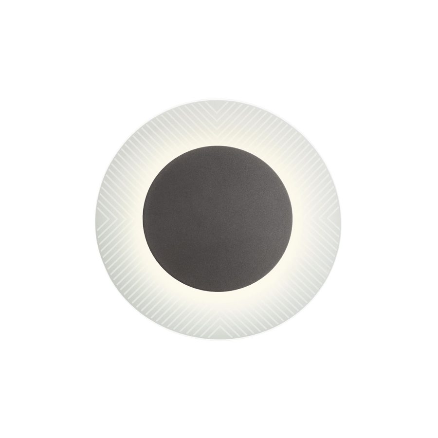 Plafonieră de interior Tatoo - Art. 01-2687, LED, Redo, 7W 3000K, Negru