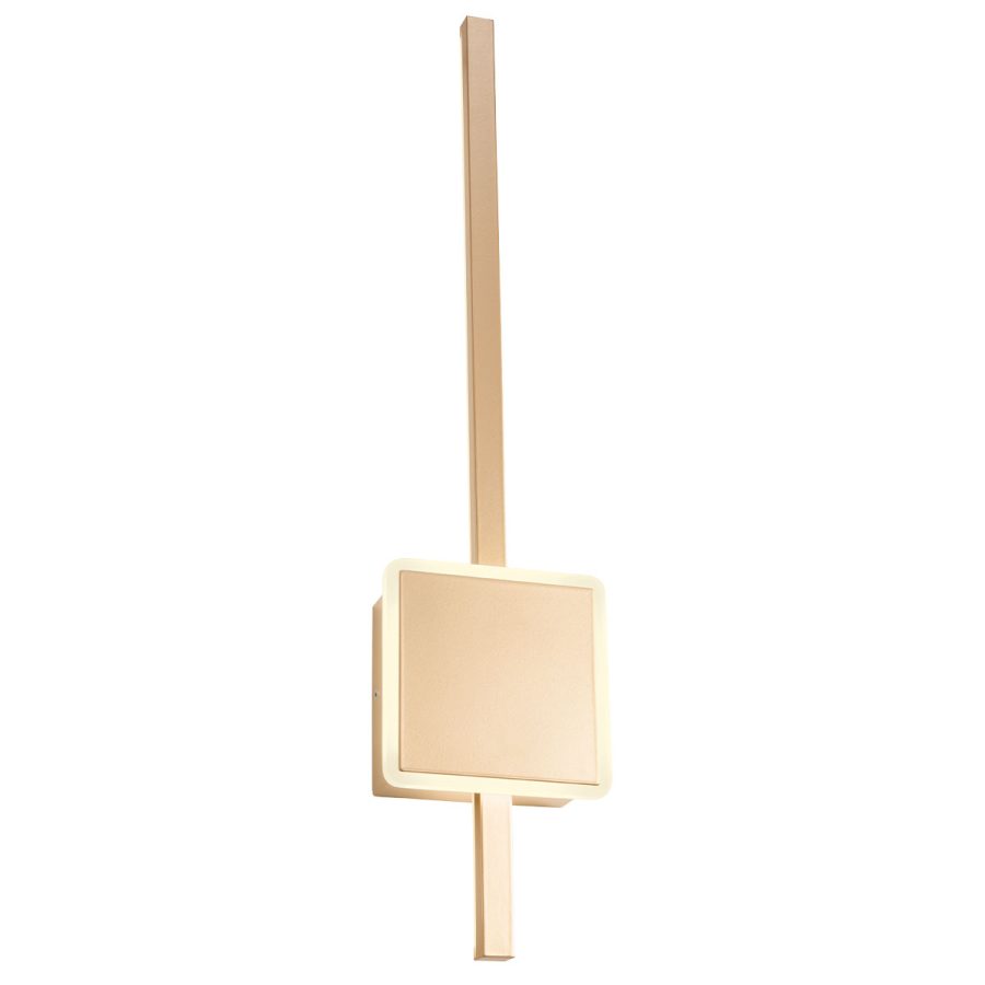 Aplică de interior Diaz - Art. 01-2697, Redo, LED, 12+8W IP20 3000K, Gold mat