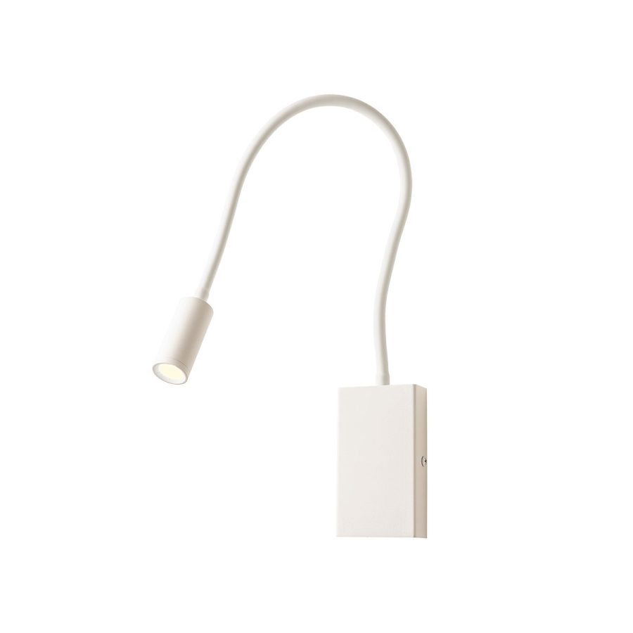 Aplică de interior Wallie - Art. 01-2754, LED 3W+USB 3000K, Alb