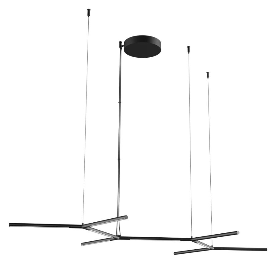Suspensie de interior Stick Art. 01-2797, Redo, LED 65W 3000K SAND BLACK
