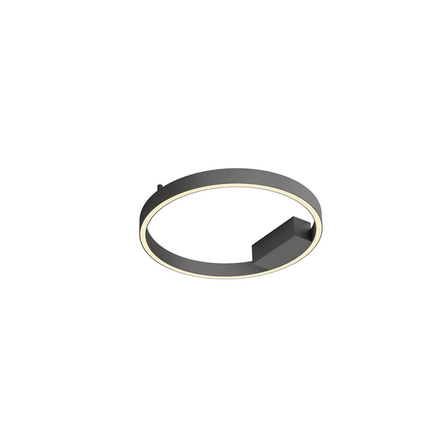 Aplica/plafoniera de interior Febe - Art. 01-2837, Redo, LED RD 25W 3000K D400, Sand Black