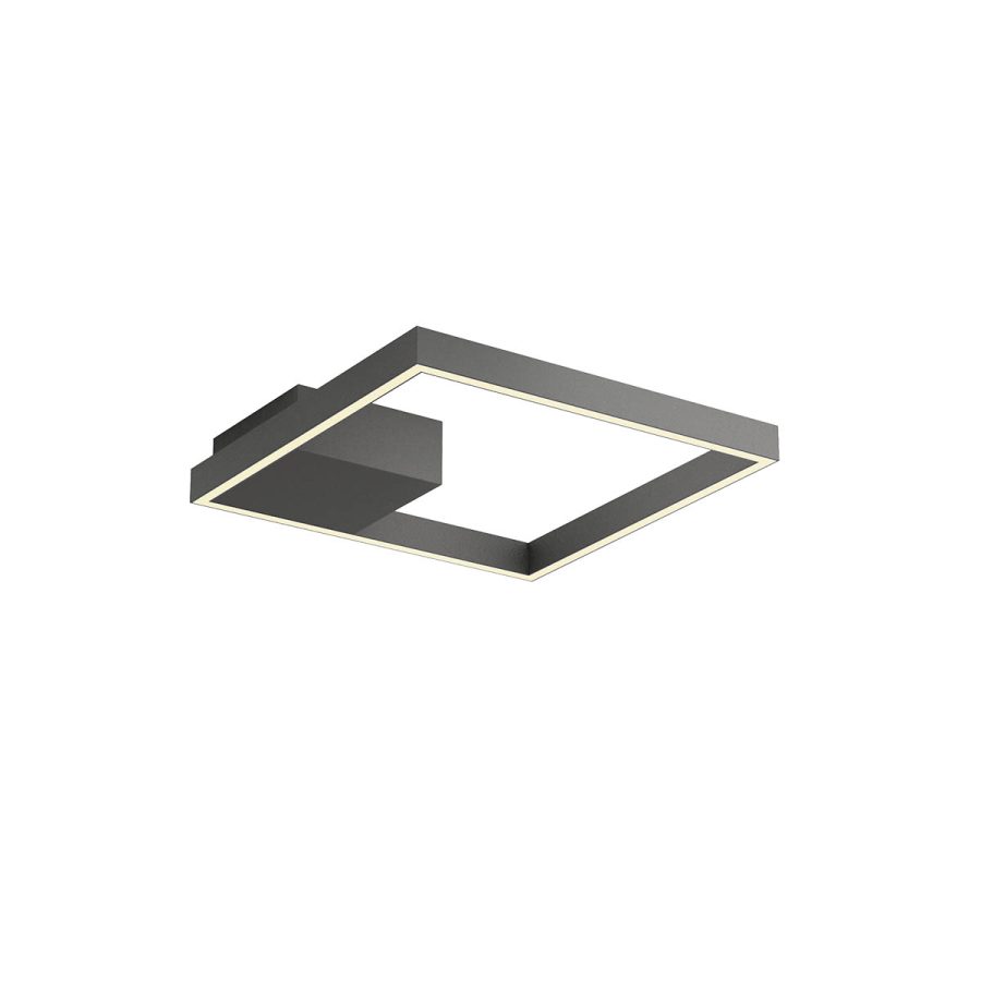 Aplica/plafoniera de interior Febe - Art. 01-2856, Redo, LED SQ 28W 4000K D400, Sand Black